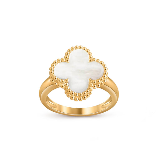 [Loran]LUCKY CLOVER VINTAGE GOLD RING COLLECTION