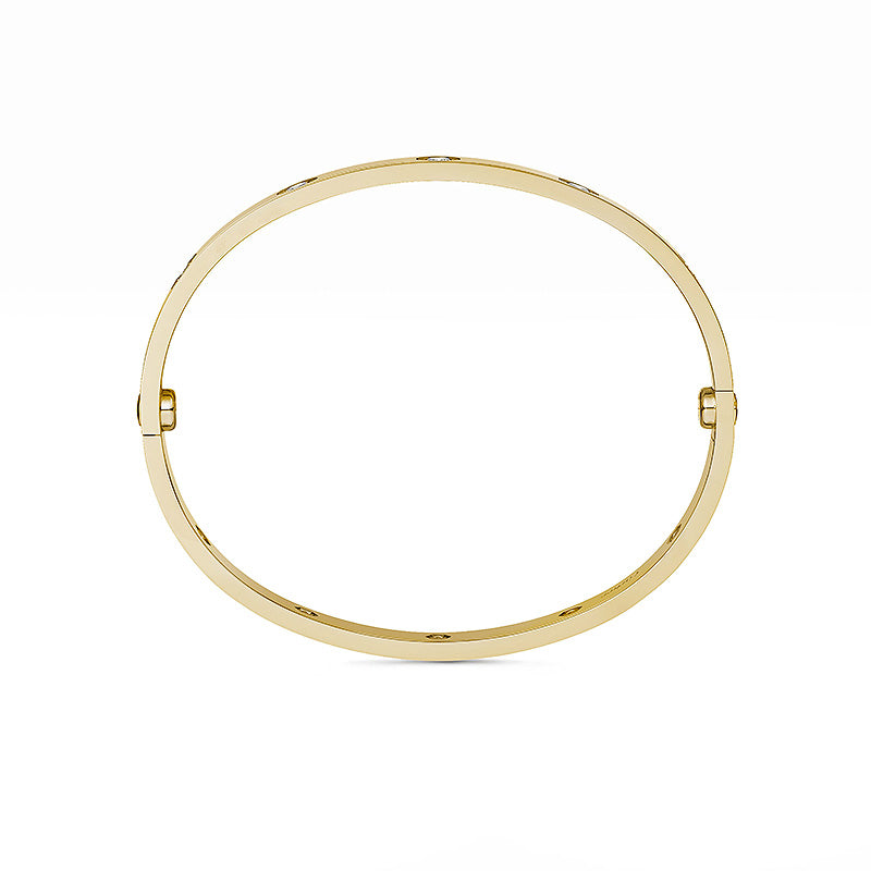 [Loran]CLASSIC 6.1MM LOVE BANGLE - 10-DIAMOND