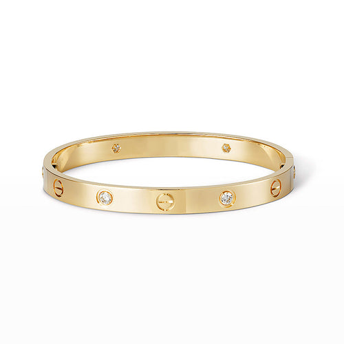 [Loran]CLASSIC 6.1MM LOVE BANGLE - 4-DIAMOND