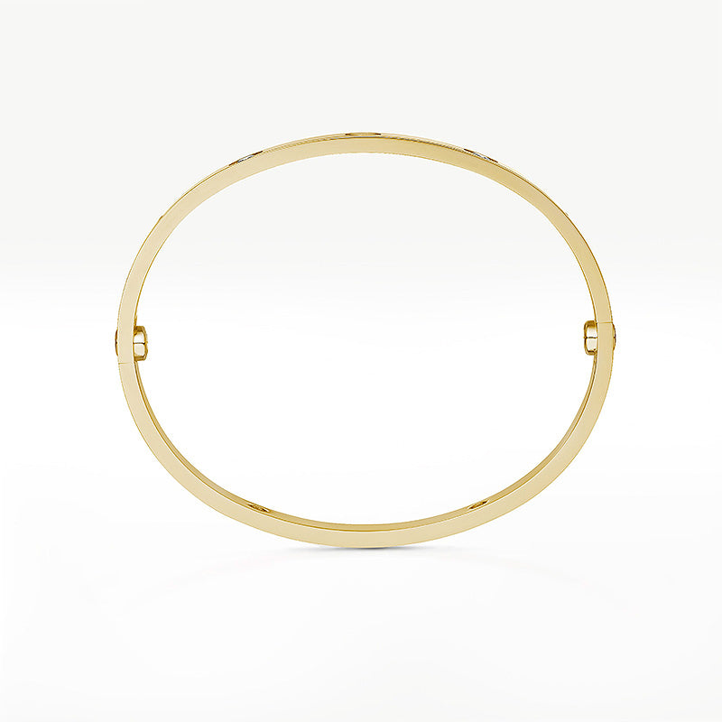 [Loran]CLASSIC 6.1MM LOVE BANGLE - 4-DIAMOND