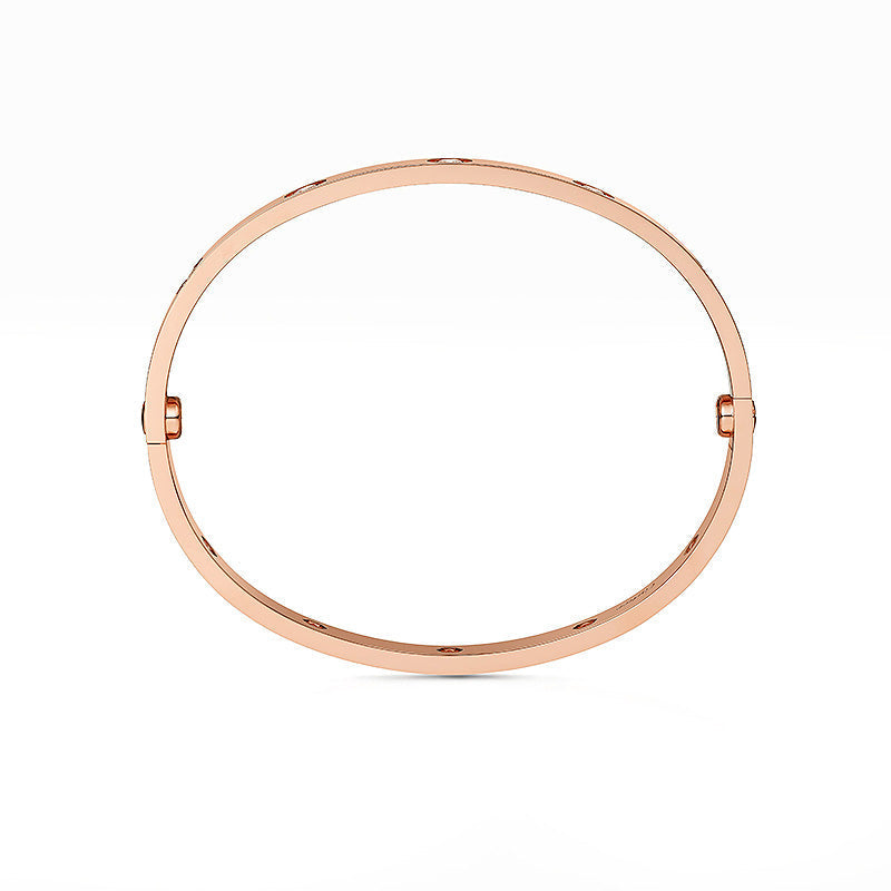[Loran]CLASSIC 6.1MM LOVE BANGLE - 10-DIAMOND