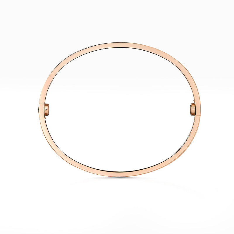[Loran]CLASSIC 6.1MM LOVE BANGLE - 4-DIAMOND