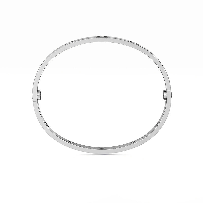 [Loran]CLASSIC 6.1MM LOVE BANGLE - 10-DIAMOND