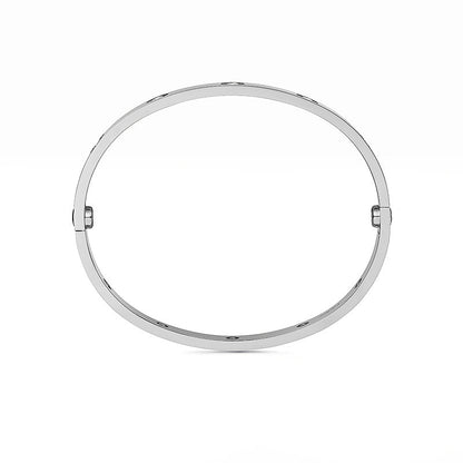 [Loran]CLASSIC 6.1MM LOVE BANGLE - 10-DIAMOND