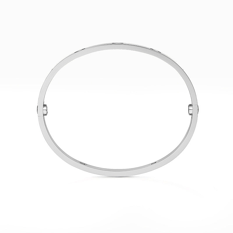 [Loran]CLASSIC 6.1MM LOVE BANGLE - 4-DIAMOND