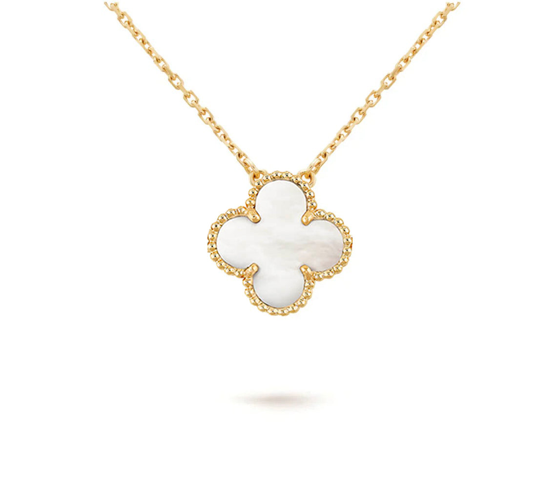 [Loran]15MM CLOVER FLOWER PENDANT NECKLACE COLLECTION