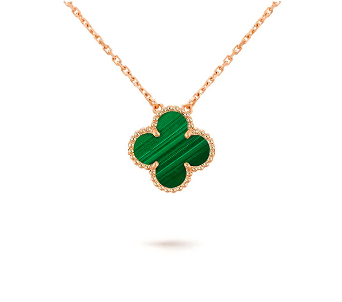 [Loran]15MM CLOVER FLOWER PENDANT NECKLACE COLLECTION