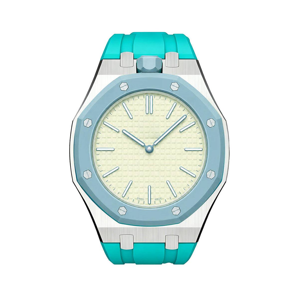 [Loran]ROYAL OAK POP EXCLUSIVE STEEL CASE & SILICONE STRAP
