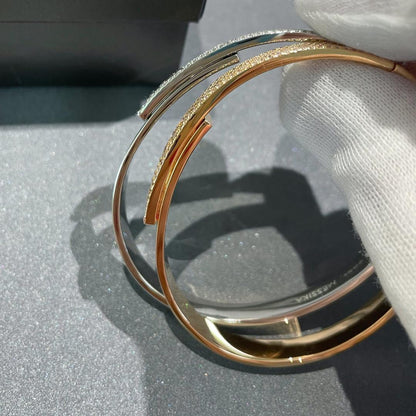 [Loran]MOVE NOA PAVÉ DIAMOND BANGLE BRACELET