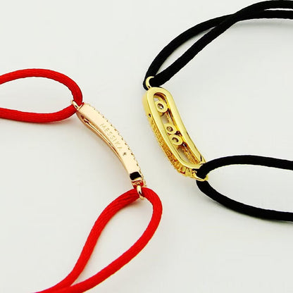 [Loran]CARE(S) PAVÉ CORD BRACELET