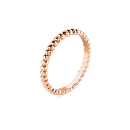 [Loran]SIGNATURE PERLÉE BEADED BAND RING