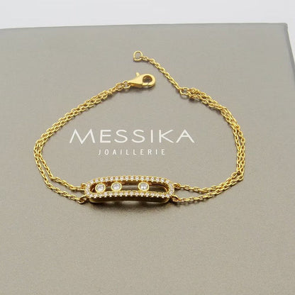 [Loran]MOVE CLASSIQUE PAVÉ DIAMOND BRACELET