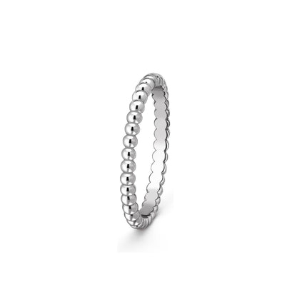 [Loran]SIGNATURE PERLÉE BEADED BAND RING