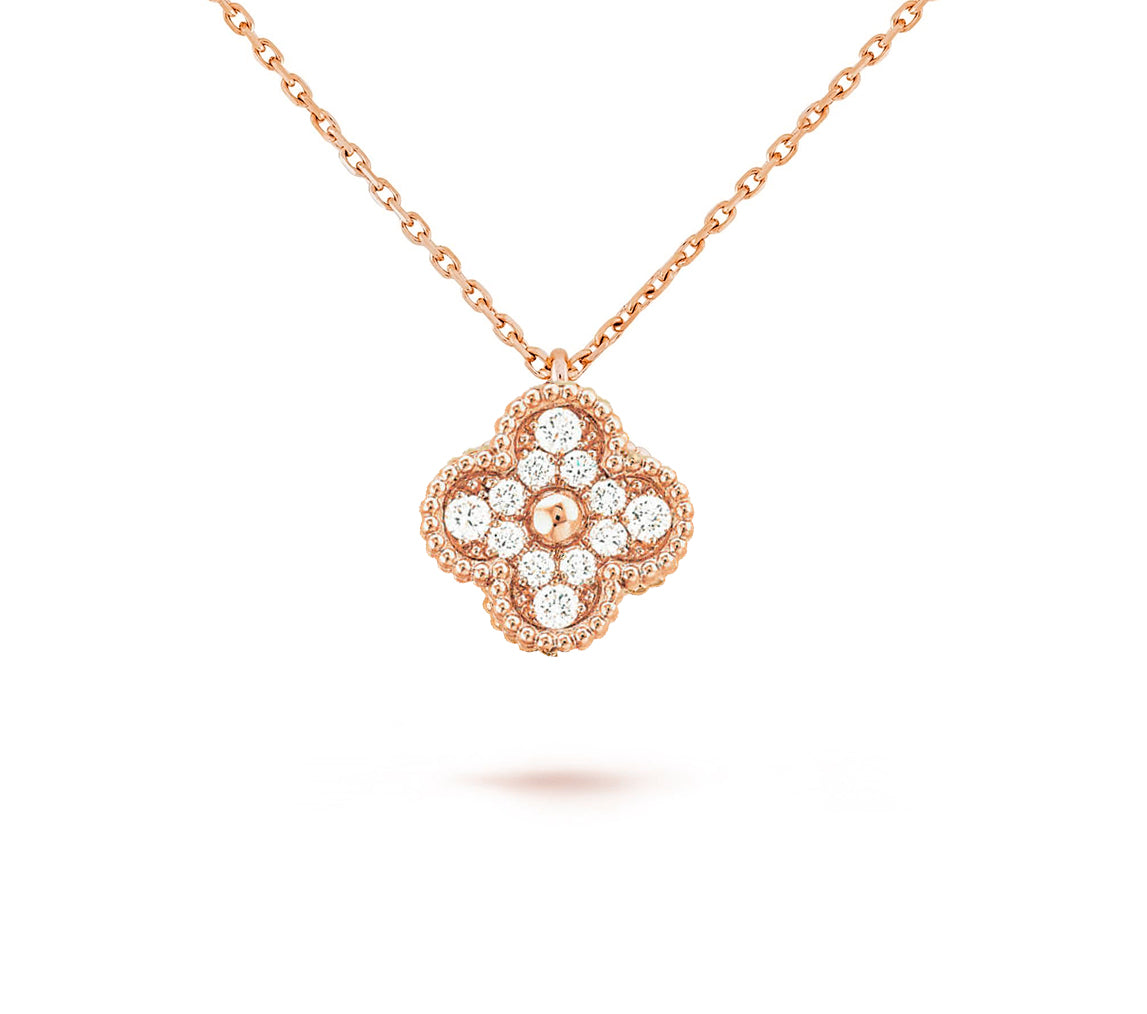 [Loran]9.5MM MINI CLOVER PENDANT NECKLACE COLLECTION