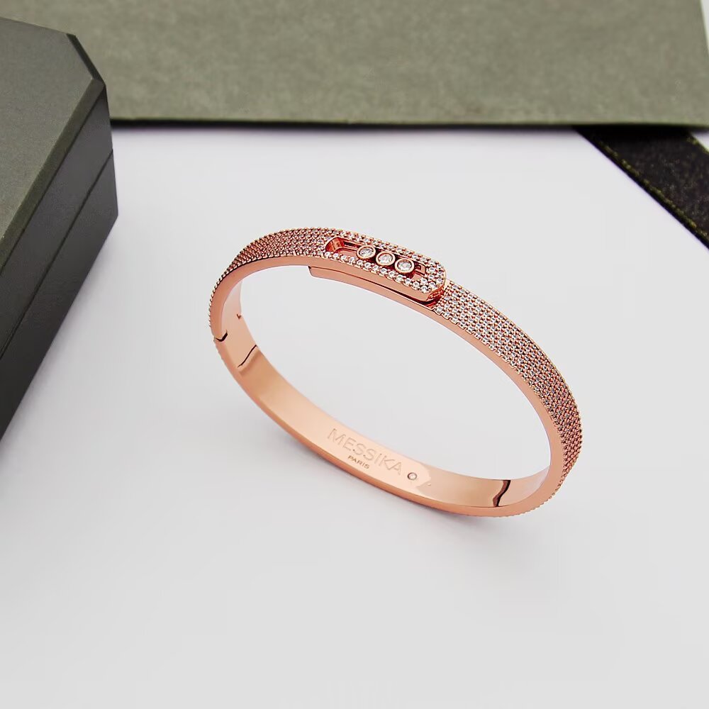 [Loran]MOVE NOA FULL-PAVÉ DIAMOND BANGLE BRACELET