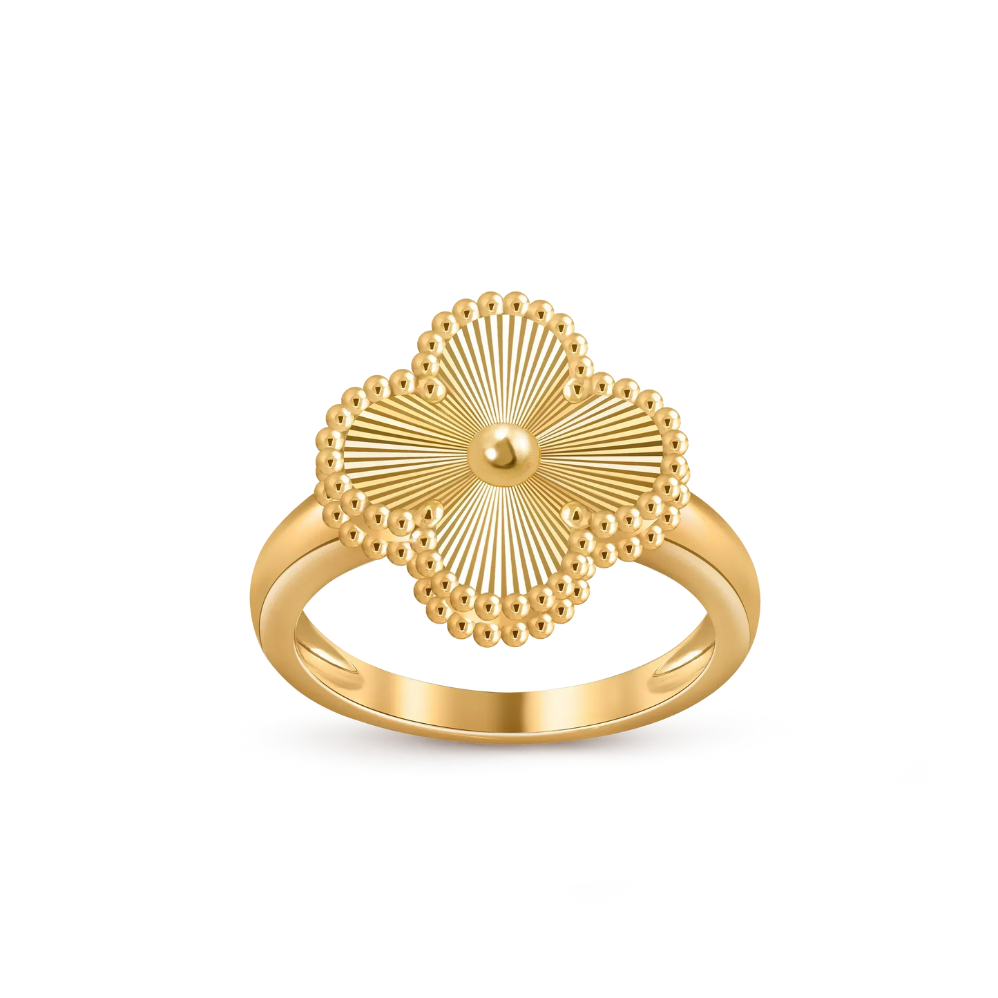 [Loran]LUCKY CLOVER VINTAGE GOLD RING COLLECTION