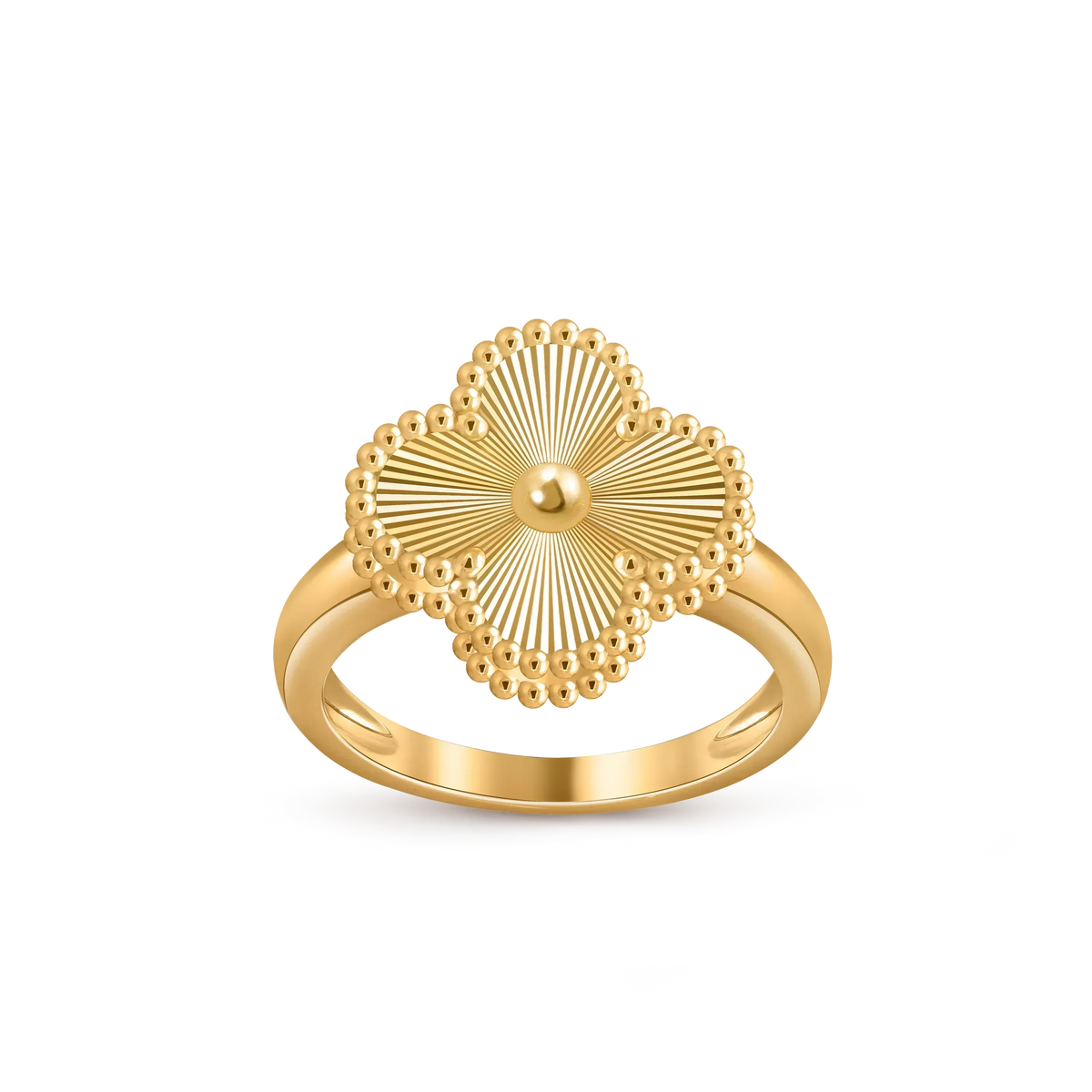 [Loran]LUCKY CLOVER VINTAGE GOLD RING COLLECTION