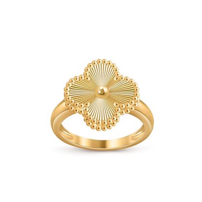 [Loran]LUCKY CLOVER VINTAGE GOLD RING COLLECTION
