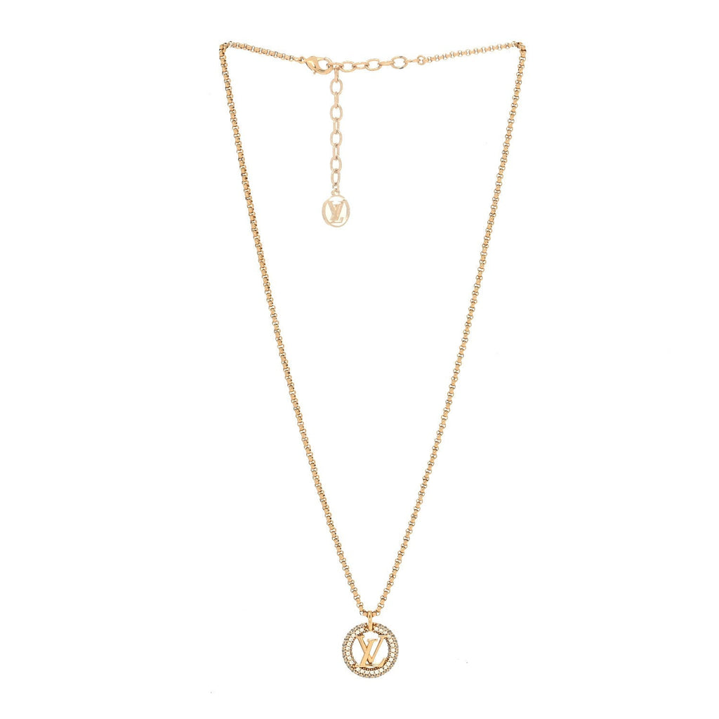 [Loran]BY NIGHT DIAMOND PAVED NECKLACE