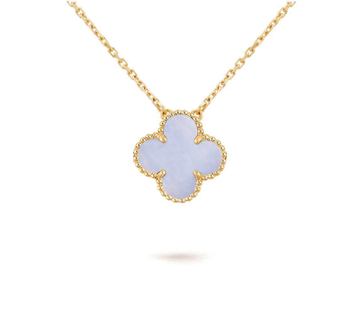 [Loran]15MM CLOVER FLOWER PENDANT NECKLACE COLLECTION
