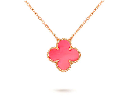 [Loran]15MM CLOVER FLOWER PENDANT NECKLACE COLLECTION
