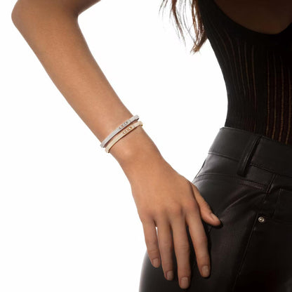 [Loran]MOVE NOA FULL-PAVÉ DIAMOND BANGLE BRACELET