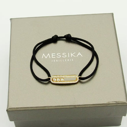 [Loran]CARE(S) PAVÉ CORD BRACELET