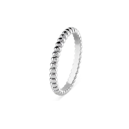 [Loran]SIGNATURE PERLÉE BEADED BAND RING
