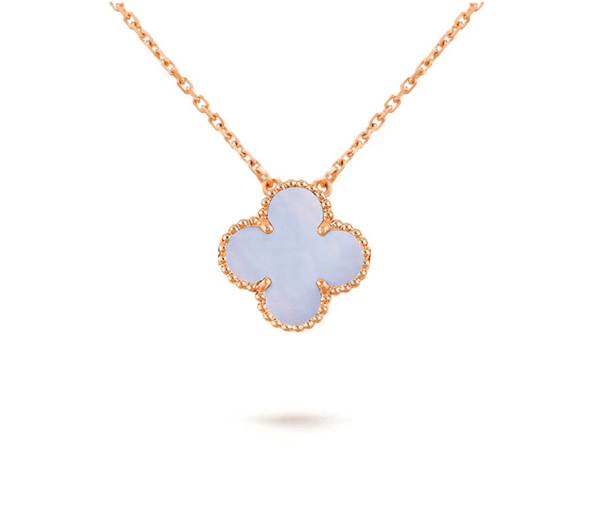 [Loran]15MM CLOVER FLOWER PENDANT NECKLACE COLLECTION
