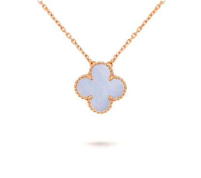 [Loran]15MM CLOVER FLOWER PENDANT NECKLACE COLLECTION