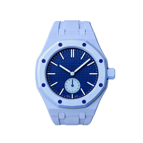 [Loran]OAK POP EXCLUSIVE LIGHT BLUE SILICONE STRAP
