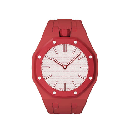 [Loran]OAK POP EXCLUSIVE RED SILICONE STRAP