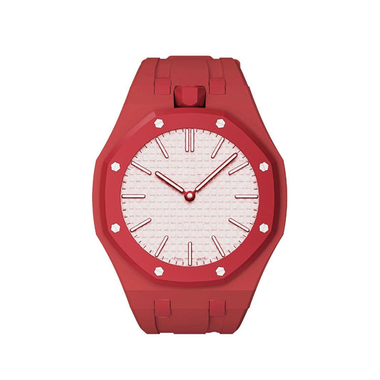 [Loran]OAK POP EXCLUSIVE RED SILICONE STRAP
