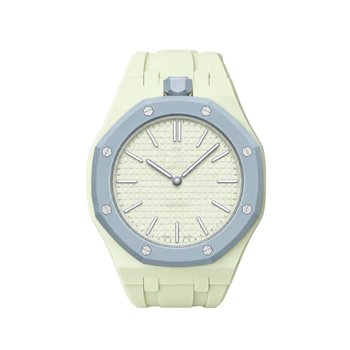 [Loran]OAK POP EXCLUSIVE CREAMY YELLOW SILICONE STRAP