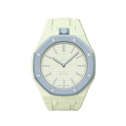 [Loran]OAK POP EXCLUSIVE CREAMY YELLOW SILICONE STRAP