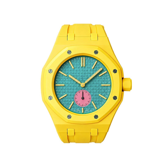 [Loran]OAK POP EXCLUSIVE YELLOW SILICONE STRAP
