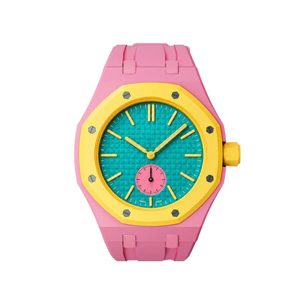 [Loran]OAK POP EXCLUSIVE PINK SILICONE STRAP