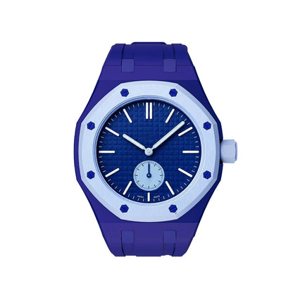 [Loran]OAK POP EXCLUSIVE DARK BLUE SILICONE STRAP