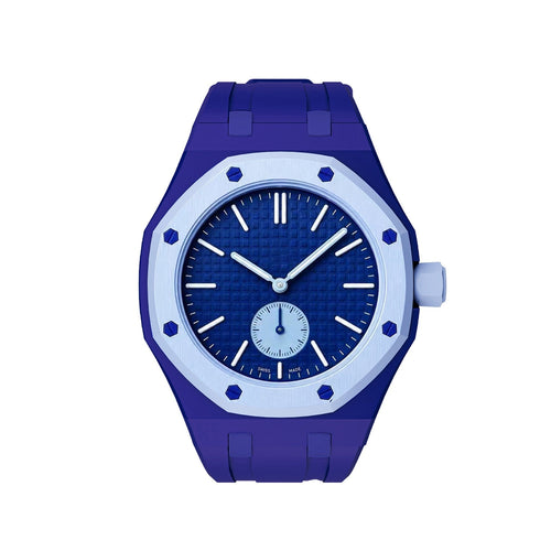 [Loran]OAK POP EXCLUSIVE DARK BLUE SILICONE STRAP