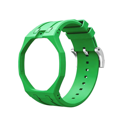 [Loran]OAK POP EXCLUSIVE GREEN SILICONE STRAP