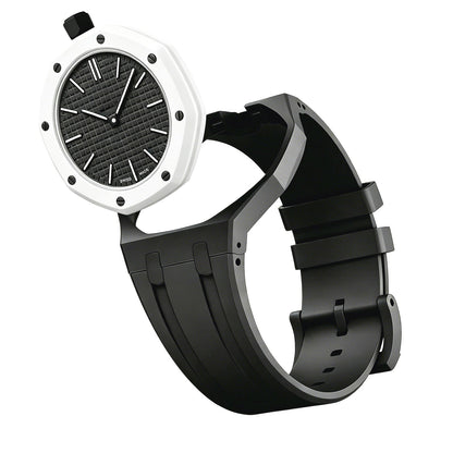 [Loran]OAK POP EXCLUSIVE BLACK SILICONE STRAP
