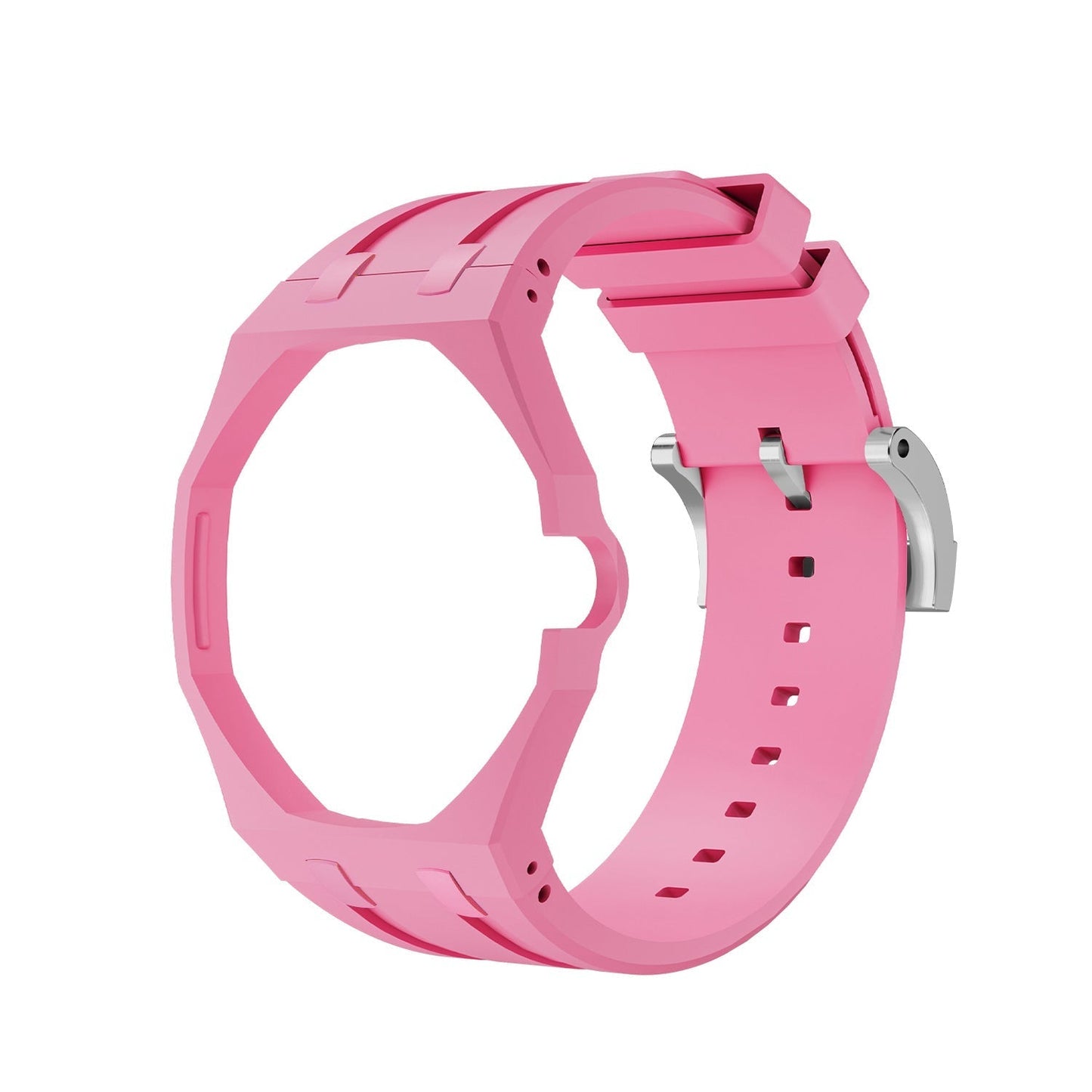 [Loran]OAK POP EXCLUSIVE PINK SILICONE STRAP