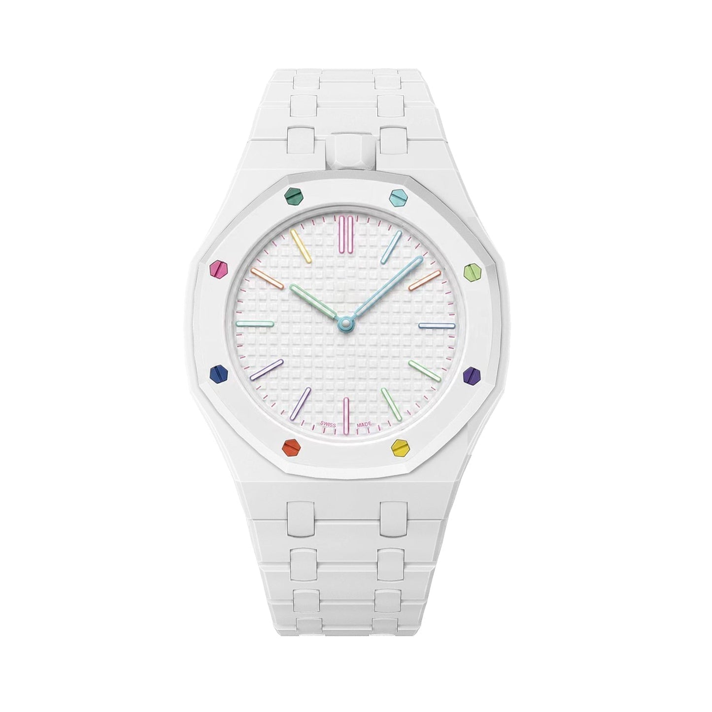 [Loran]OAK POP EXCLUSIVE WHITE BIOCERAMIC STRAP