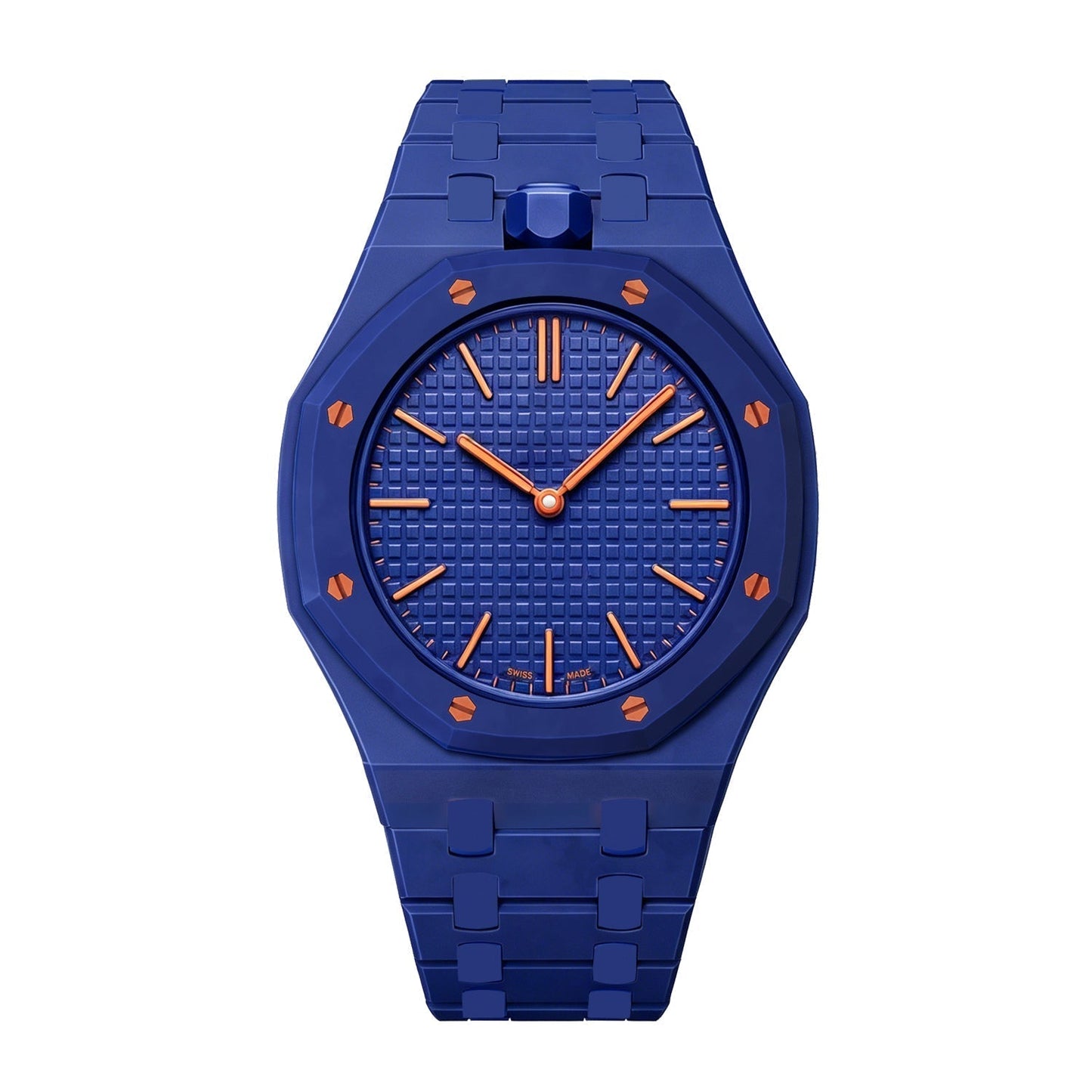 [Loran]OAK POP EXCLUSIVE DARK BLUE BIOCERAMIC STRAP