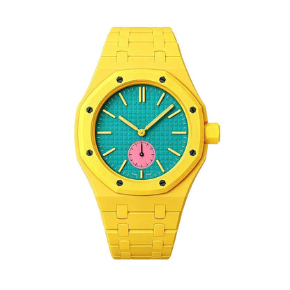 [Loran]OAK POP EXCLUSIVE YELLOW BIOCERAMIC STRAP