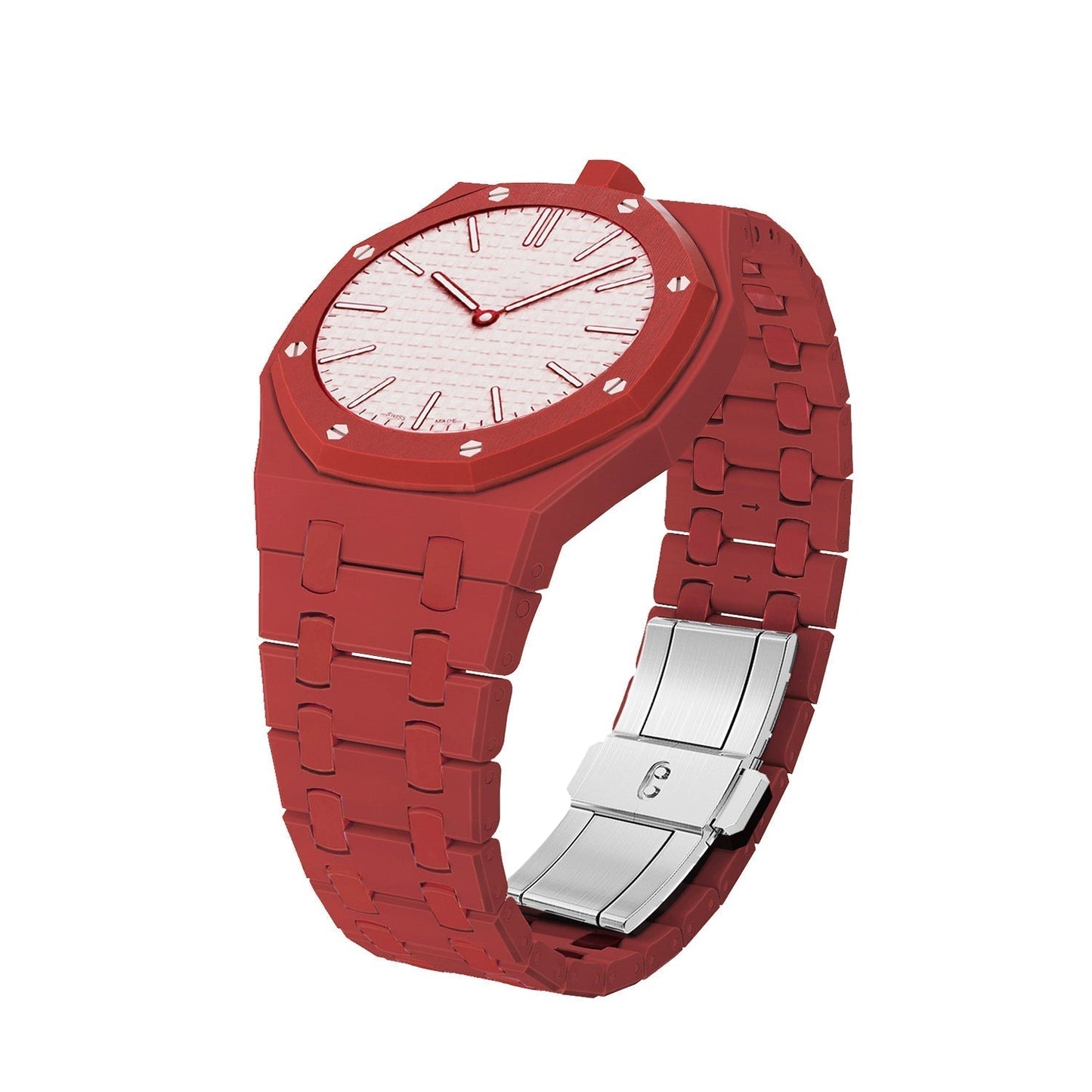 [Loran]OAK POP EXCLUSIVE RED BIOCERAMIC STRAP
