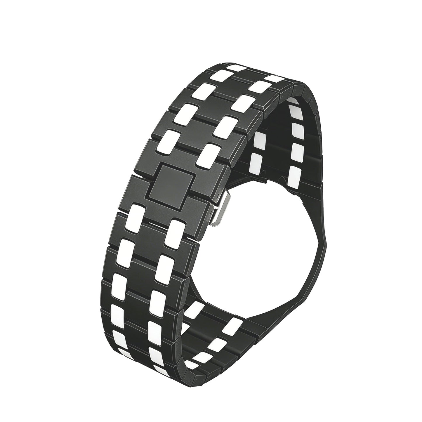 [Loran]OAK POP EXCLUSIVE BLACK AND WHITE BIOCERAMIC STRAP