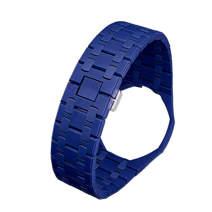 [Loran]OAK POP EXCLUSIVE DARK BLUE BIOCERAMIC STRAP