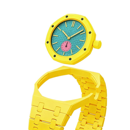 [Loran]OAK POP EXCLUSIVE YELLOW BIOCERAMIC STRAP