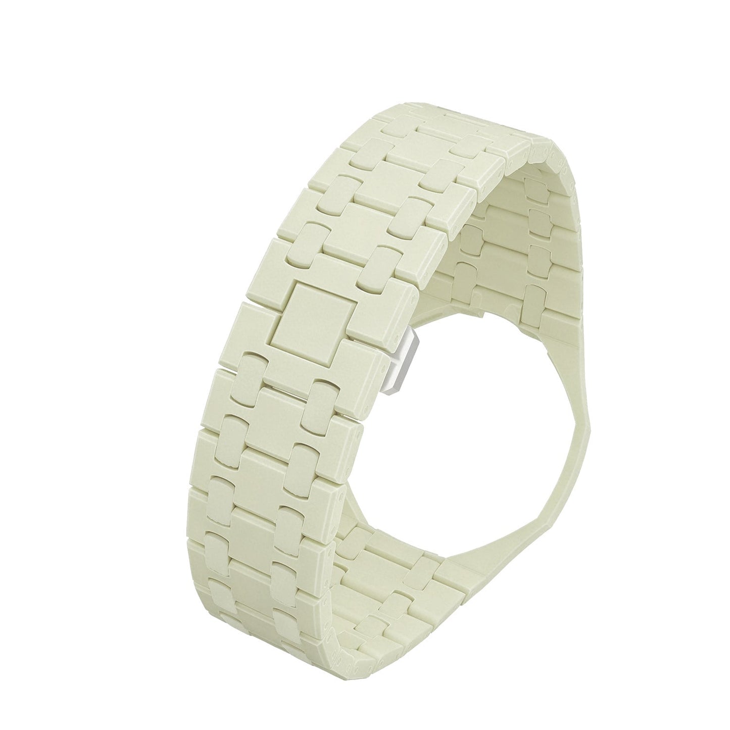 [Loran]OAK POP EXCLUSIVE CREAMY YELLOW BIOCERAMIC STRAP